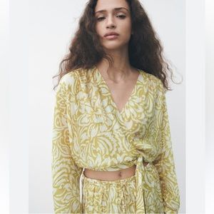 Zara Light Wrap Blouse